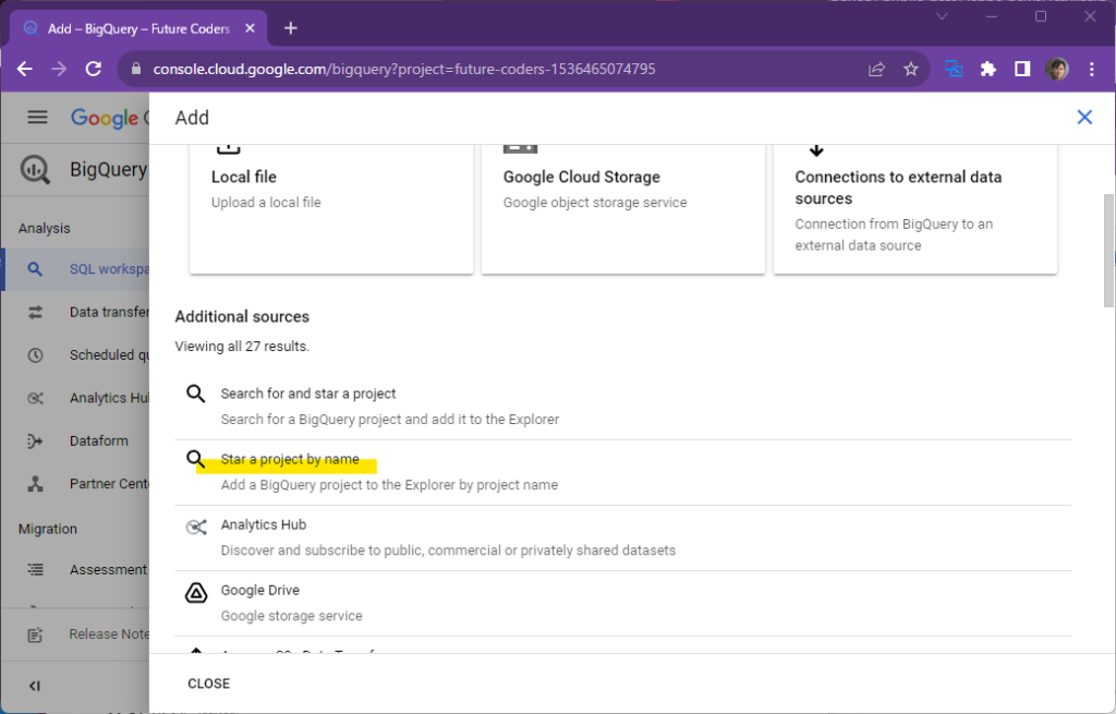 Streamlit入門 – 10)データベース BigQuery, GCS等 29 bigquery ex2