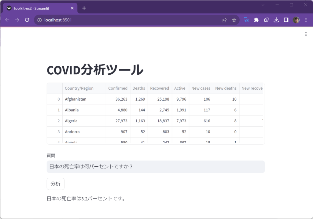 LangChain入門 – 7)Toolkit ツールキット 8 screen toolkit1